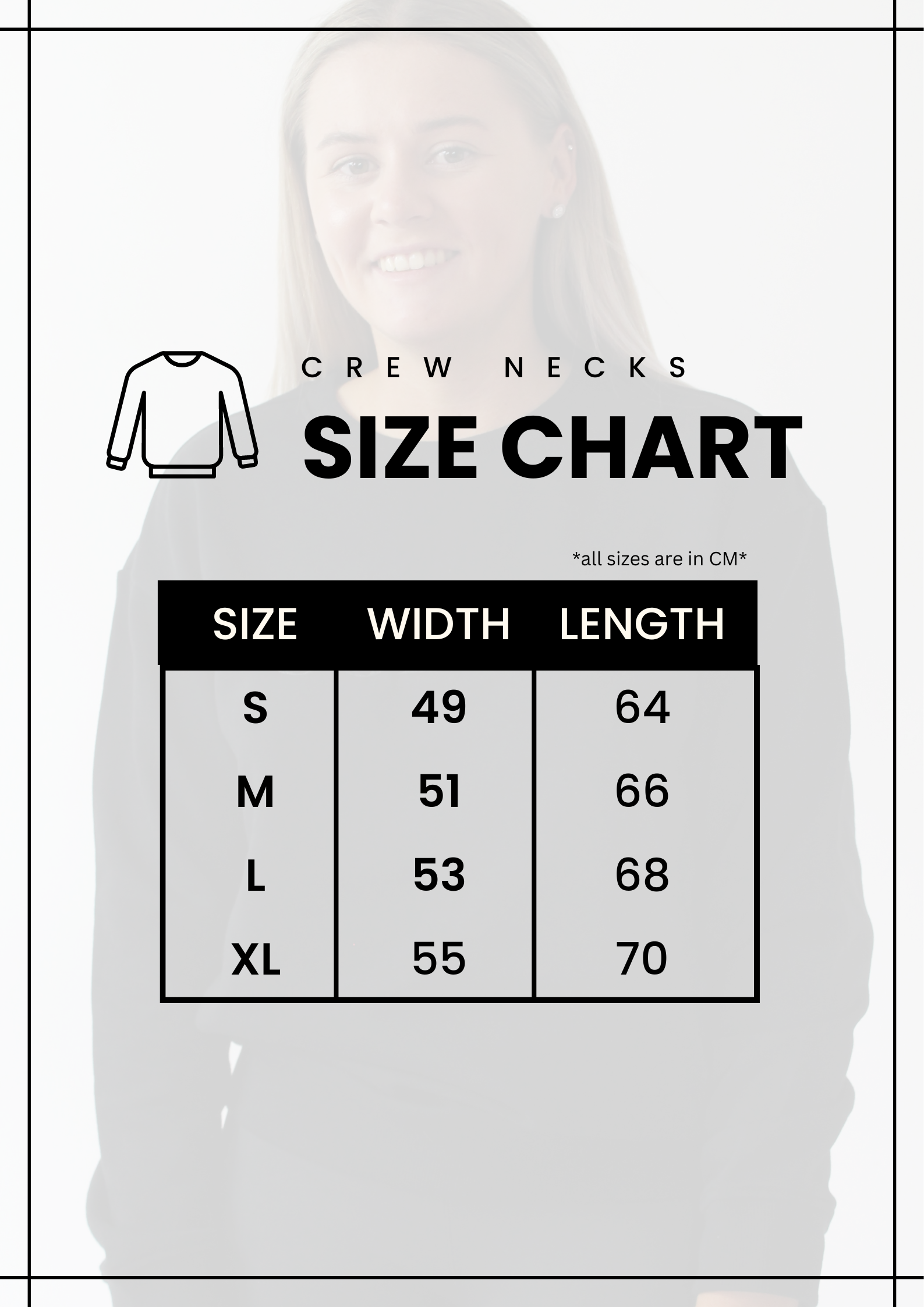 Pull and bear size chart hoodie sale